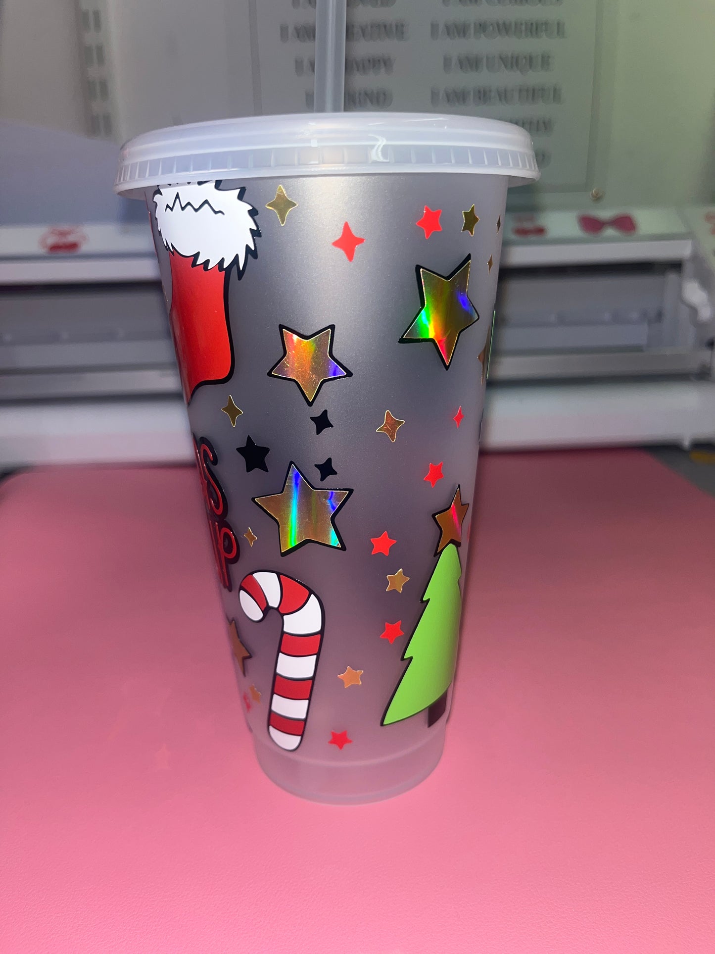 My Christmas movie cup✨🎁