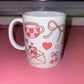 Valentine theme mug🎀❤️