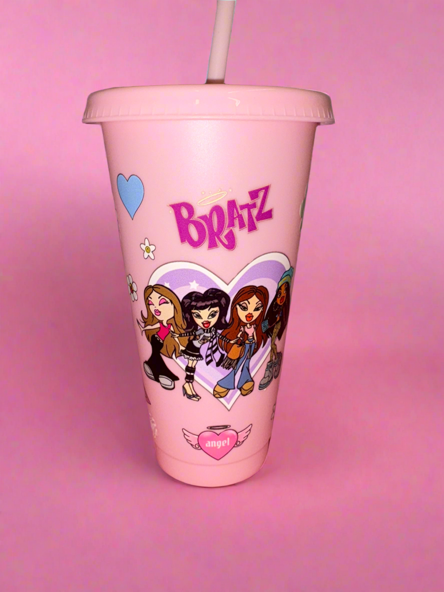 Bratz pink cold cup💕