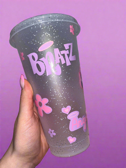 Y2K theme cold cup💕💜