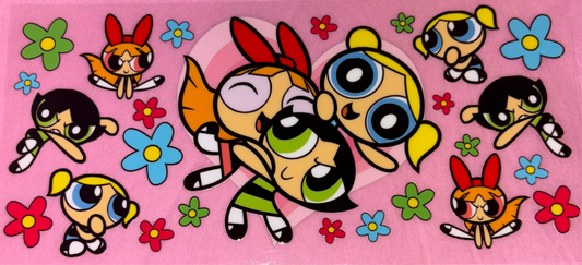 Powerpuff girls cup wrap💗✨