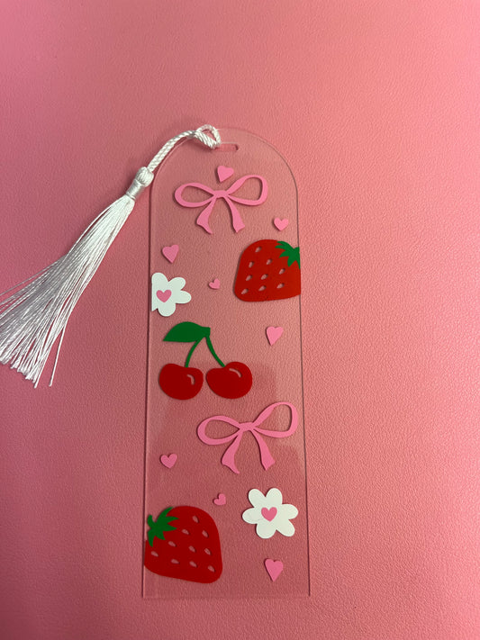 Fruit mix bookmark🍒🍓