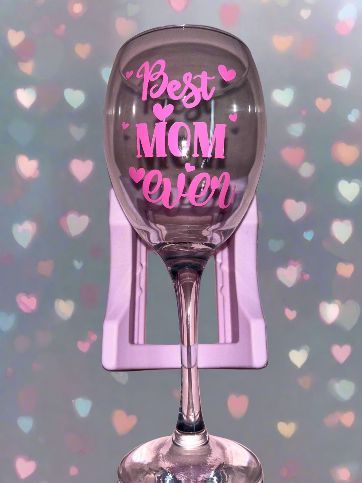 Best Mom/Mam Ever Wine Glass💓