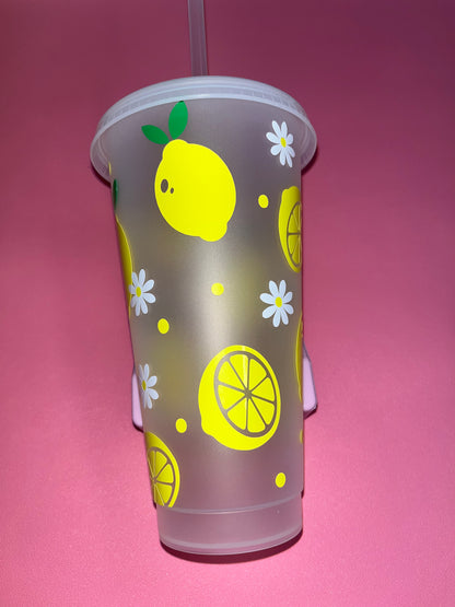 Lemon theme cold cup🍋🍋