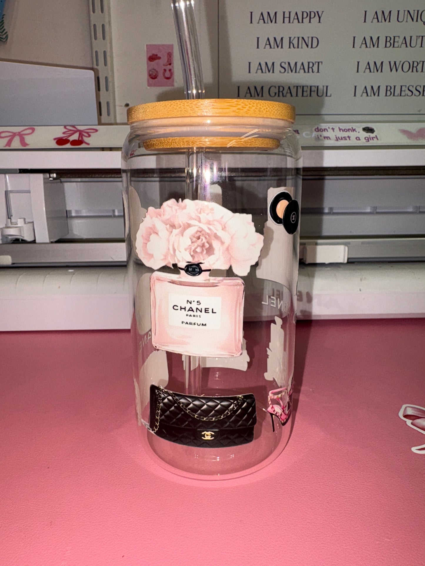 Chanel theme cup wrap💕