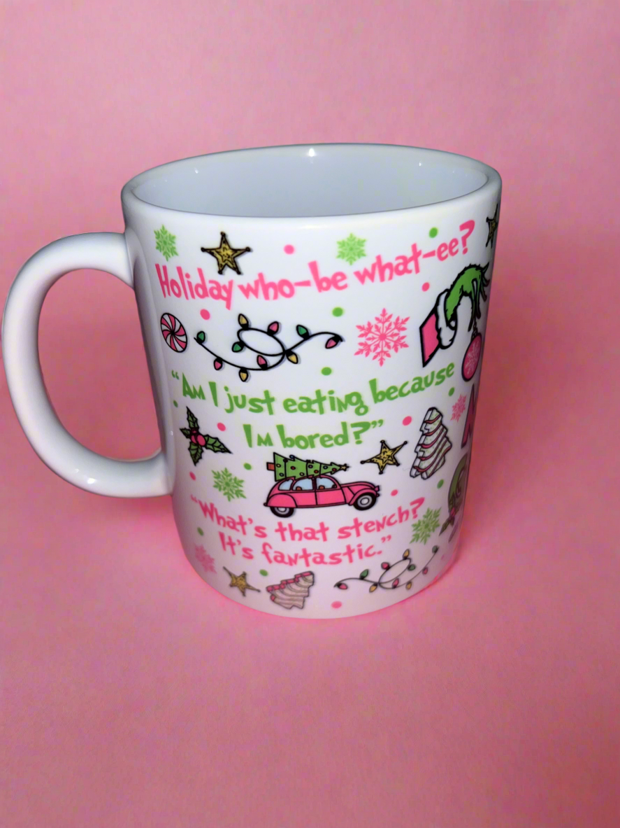 Merry Grinchmas mug🎄