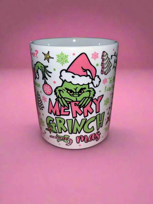 Merry Grinchmas mug🎄