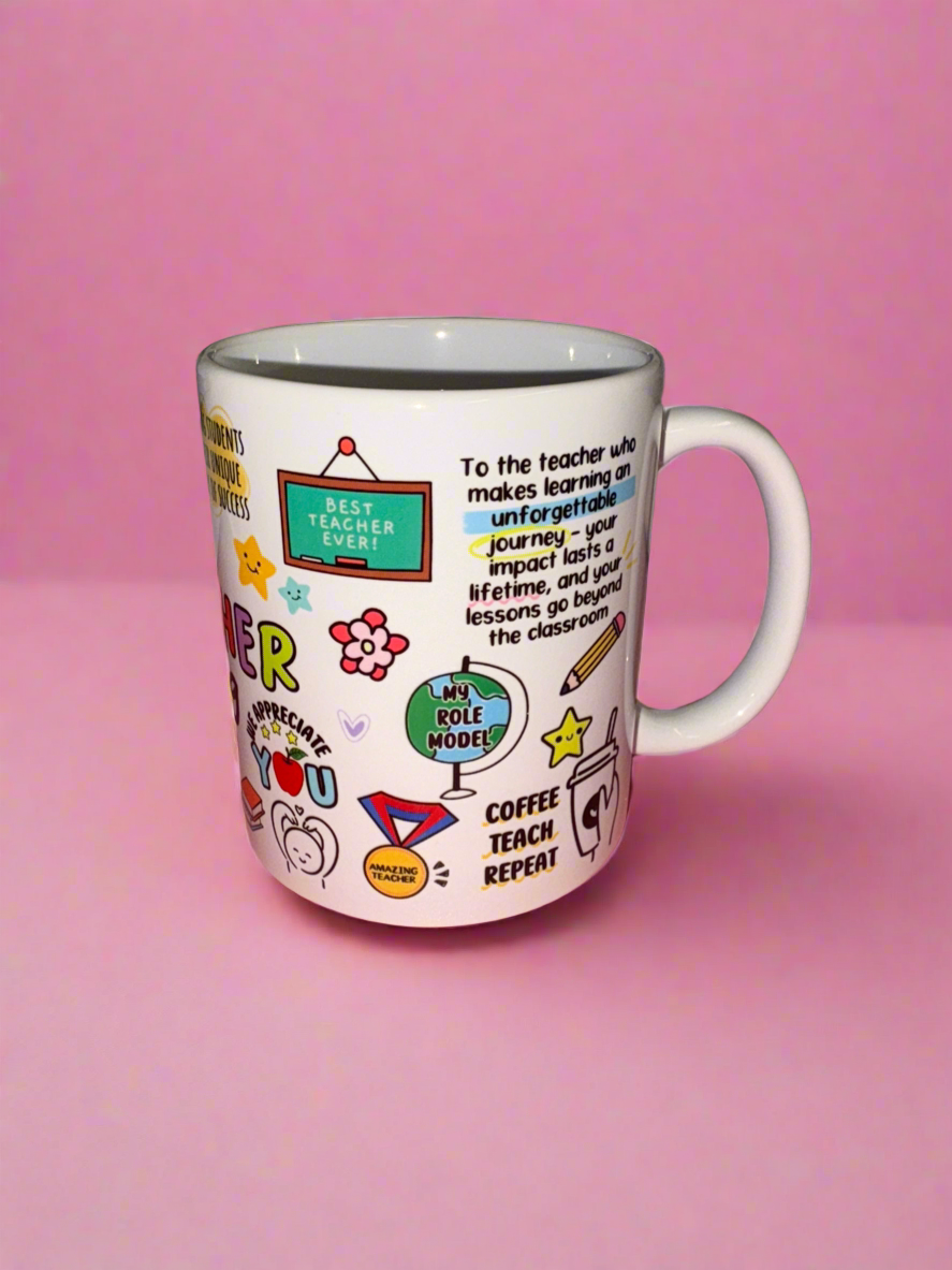 The teacher mug✏️📚