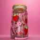 Berry and Bows glass can🍓🎀