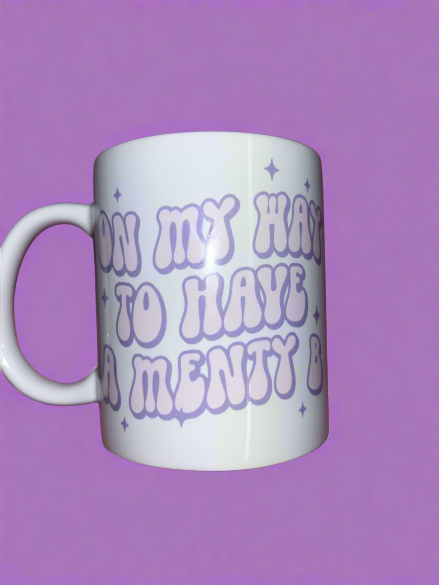 On My way to have a menty B Mug✨