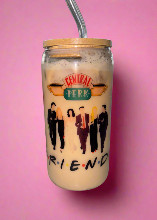 Friends glass can✨