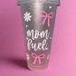 Mom fuel cold cup bow and flower theme 💕🎀