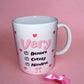 Very Demure,Cutesy and Mindful mug🎀💗