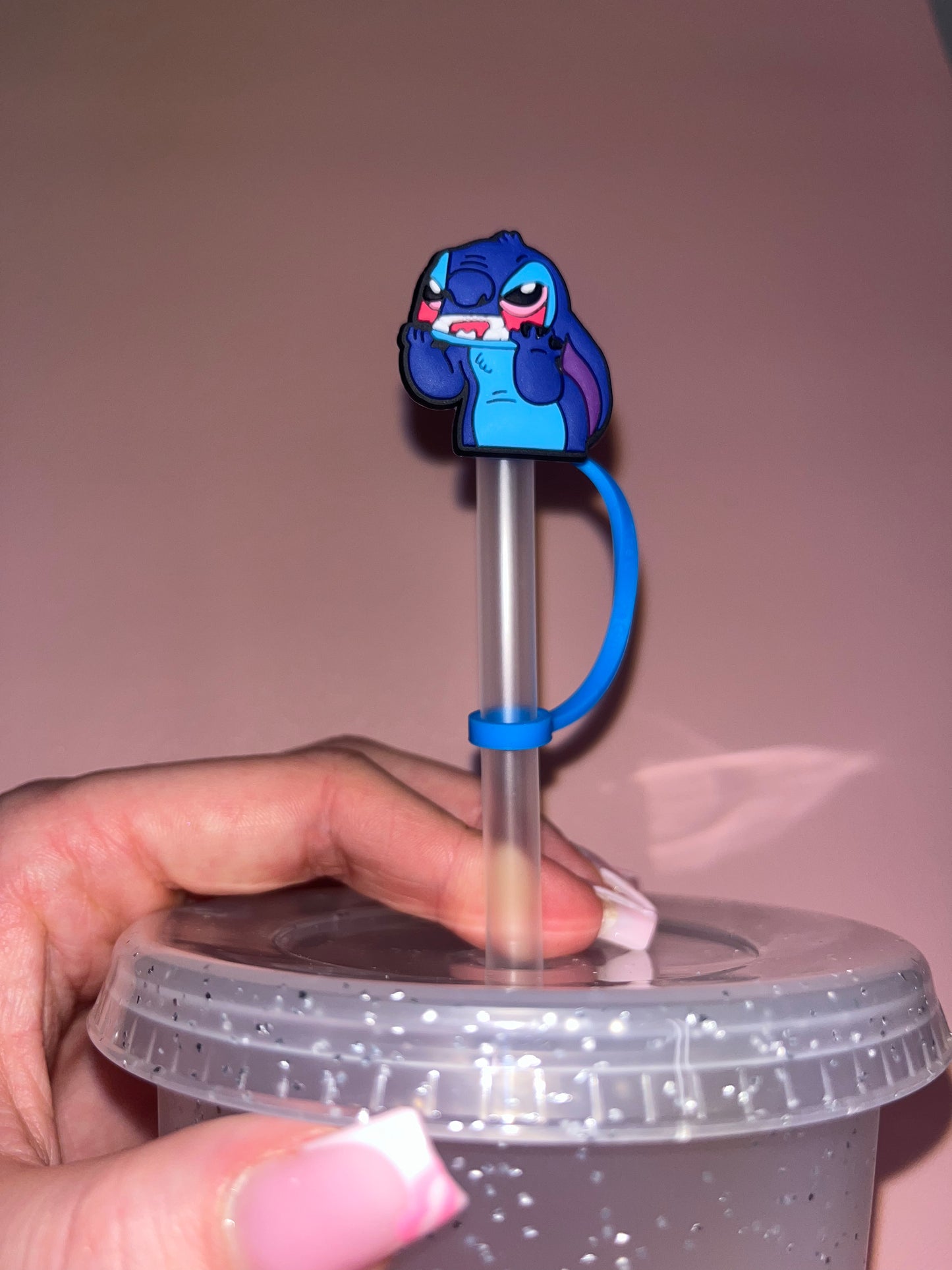 Stitch Straw Topper 💙