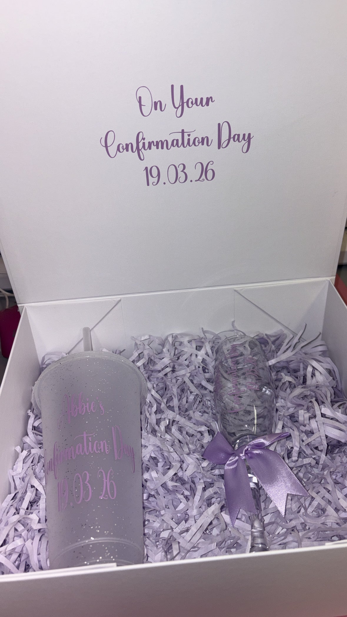 Personalised Large gift box✨