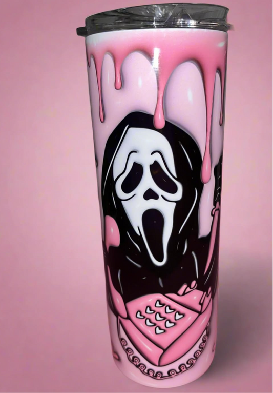 Scream 20oz skinny tumbler💕🔪