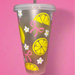 Lemon bow cold cup🍋🎀