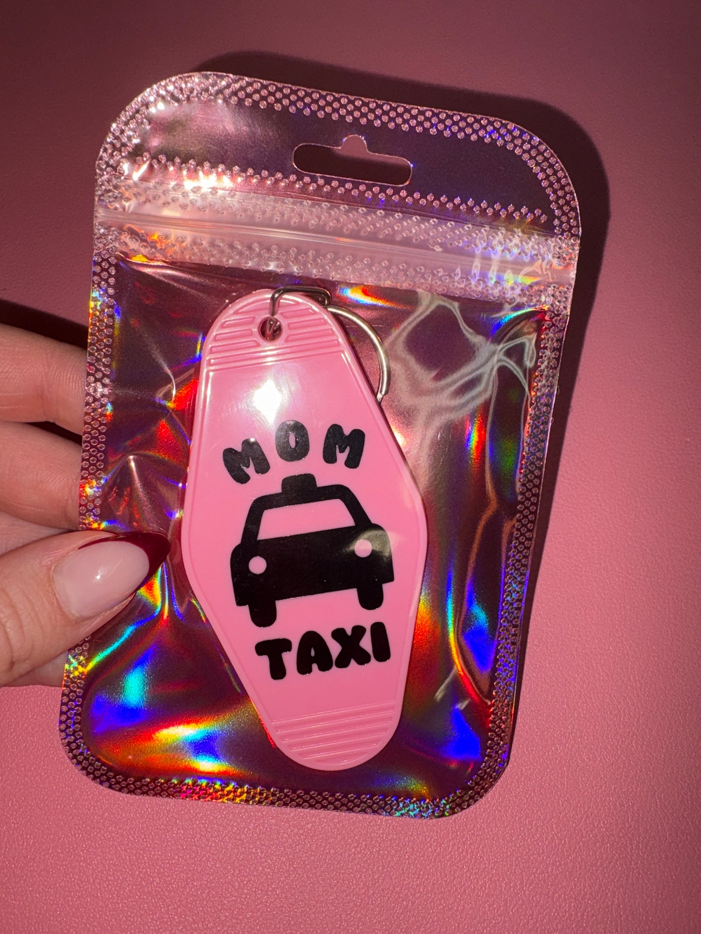 Mom taxi keychain💕