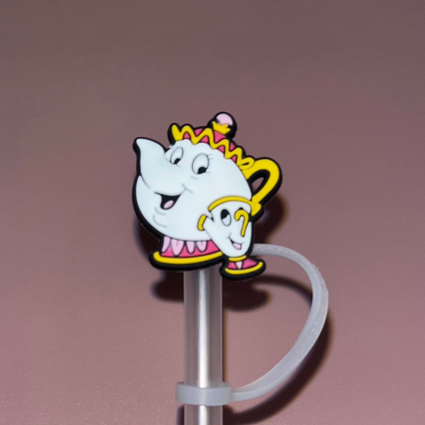 Mrs Potts Straw Topper 💗