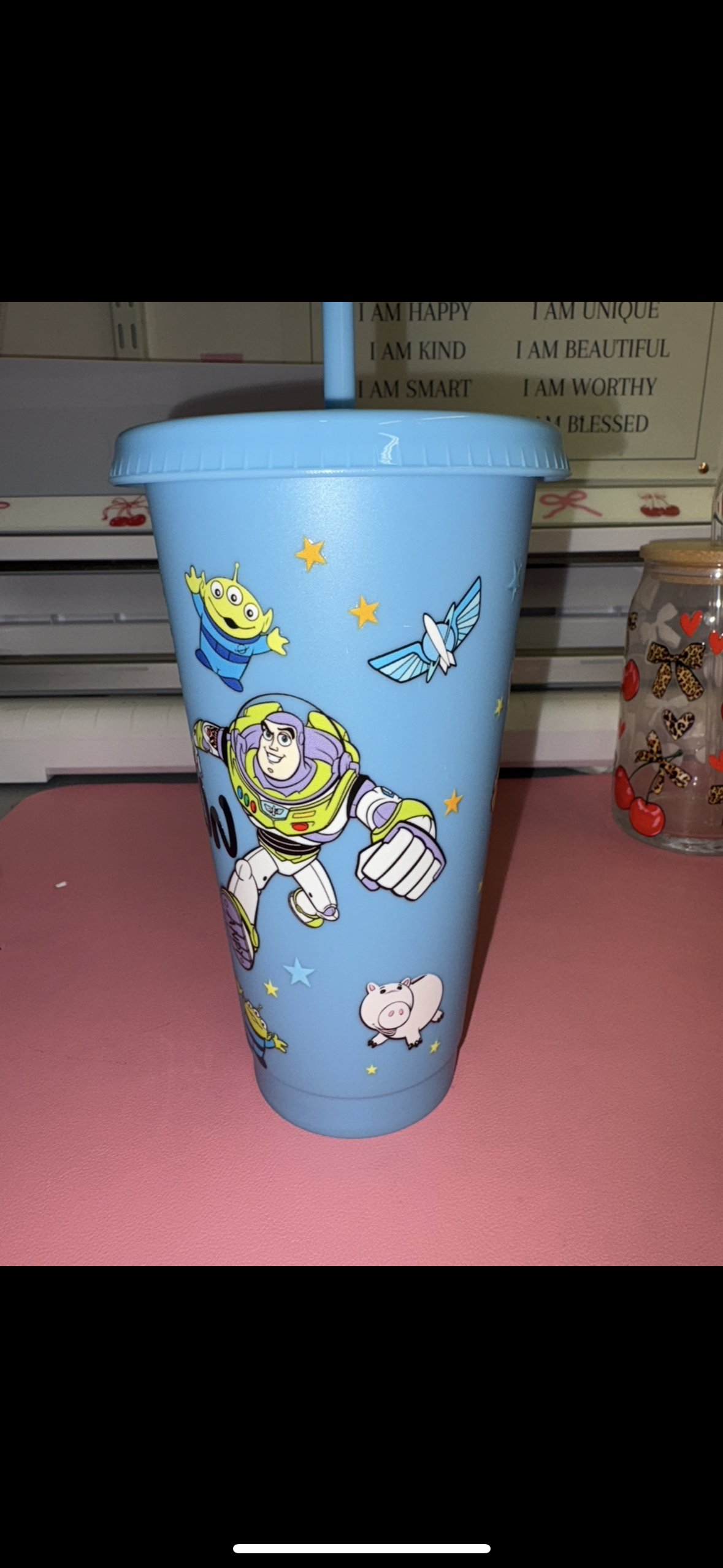 Toy Story blue cold cup💙