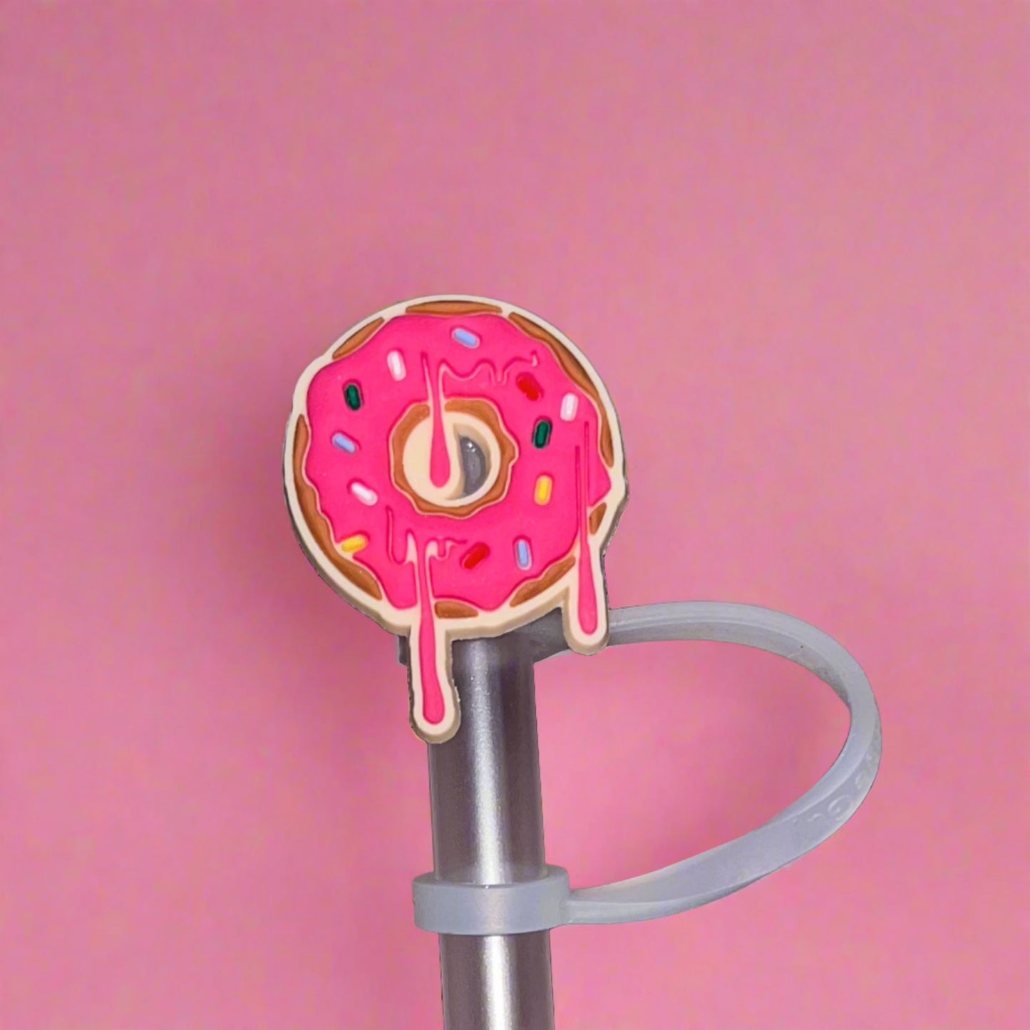 Donut Straw Topper 🍩