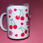 Cherry theme mug🍒