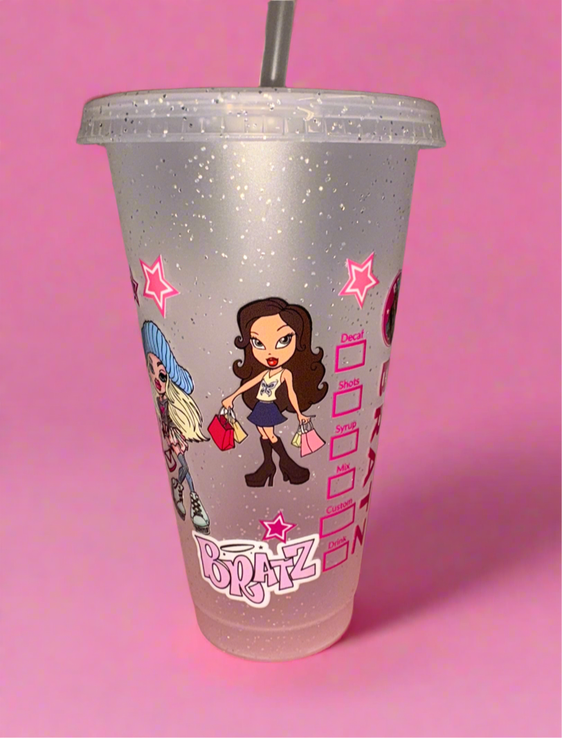 Bratz cold cup💜