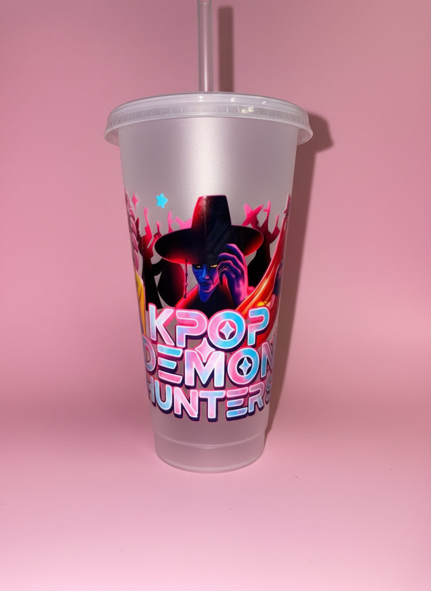 KPOP demon hunters cold cup✨💕