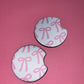 Bow Car Coasters set of 2🎀