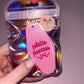 Pilates princess pink motel keychain💕