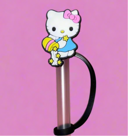 Hello kitty straw topper🩷