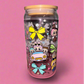 Multi Labubu theme glass can✨