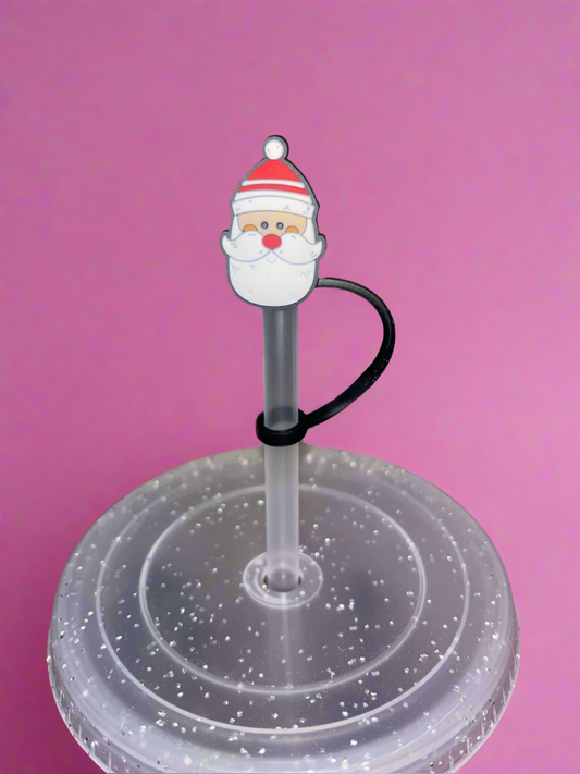 Santa straw topper🎅🏻