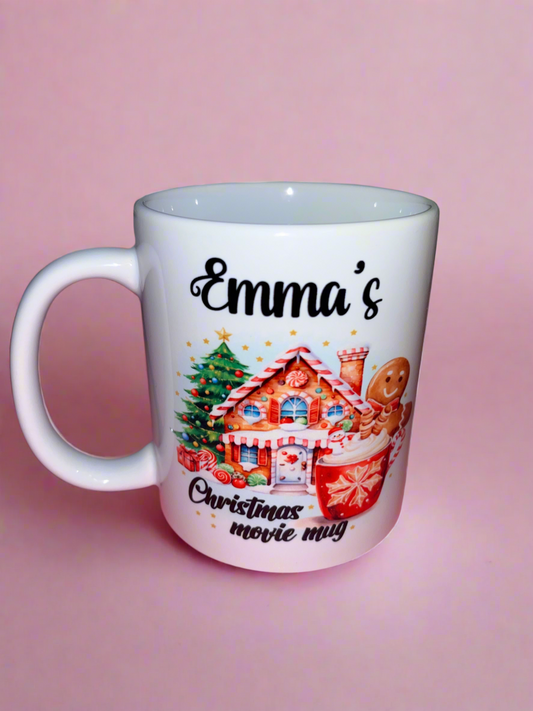 Custom Christmas movie mug🎄✨