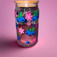 Blueberry theme glass can🫐🫐