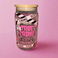 True crime addict glass can💗