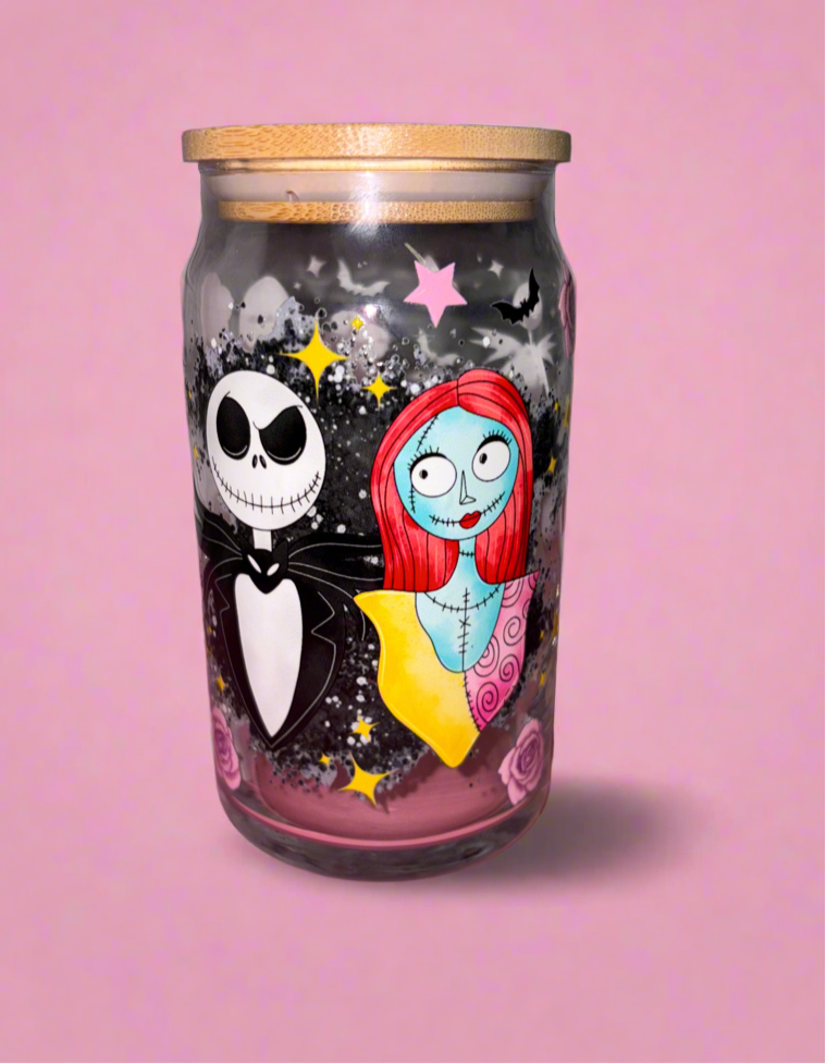 Jack and sally nightmare before Christmas class can✨