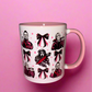 Bow horror movie mug🔪🎀