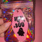 Hey boo motel keychain🖤