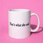 Michael Scott that’s what she said mug🫶