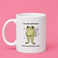 I’m built different mug🐸✨