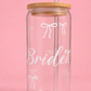 Bride glass can🎀💍