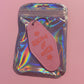 Buckle up bitch motel keychain🍑