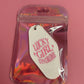 Lucky girl syndrome keychain💕✨