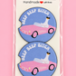 Beep beep bitch car coaster set💕✨