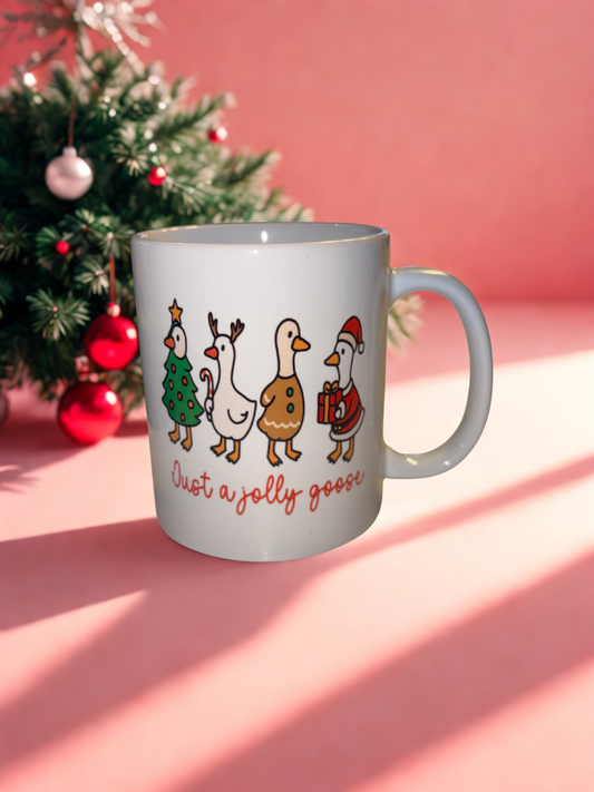 Just a jolly goose mug🎄