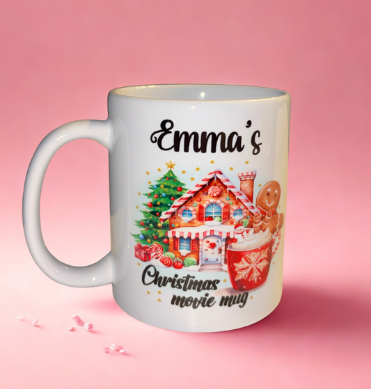 Personalised Christmas movie mug🎄