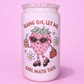 Hang on let me girl math this white glitter 16oz glass can🍓