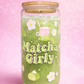 Matcha girly glass can🍵