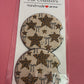 Leopard print bow car coasters 🐆🎀